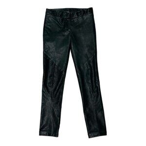 Haute Hippie Black Lambskin Pants Size XS